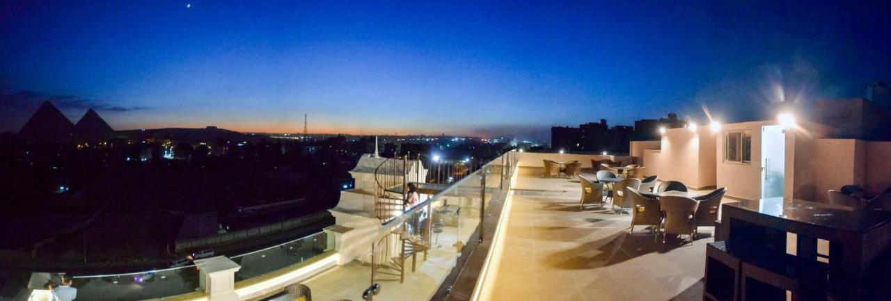 New Pyramid Quen Hotel Kairo Bagian luar foto