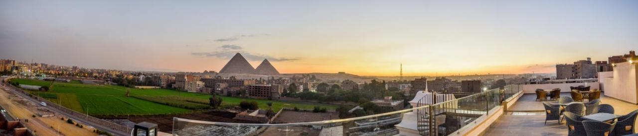 New Pyramid Quen Hotel Kairo Bagian luar foto